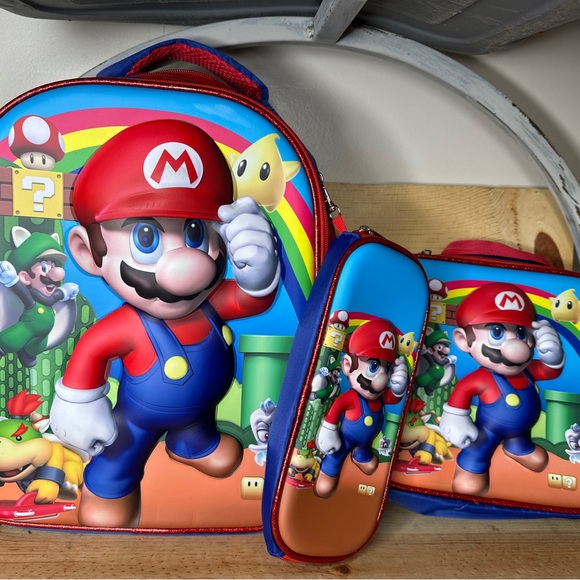Mario backpacks set